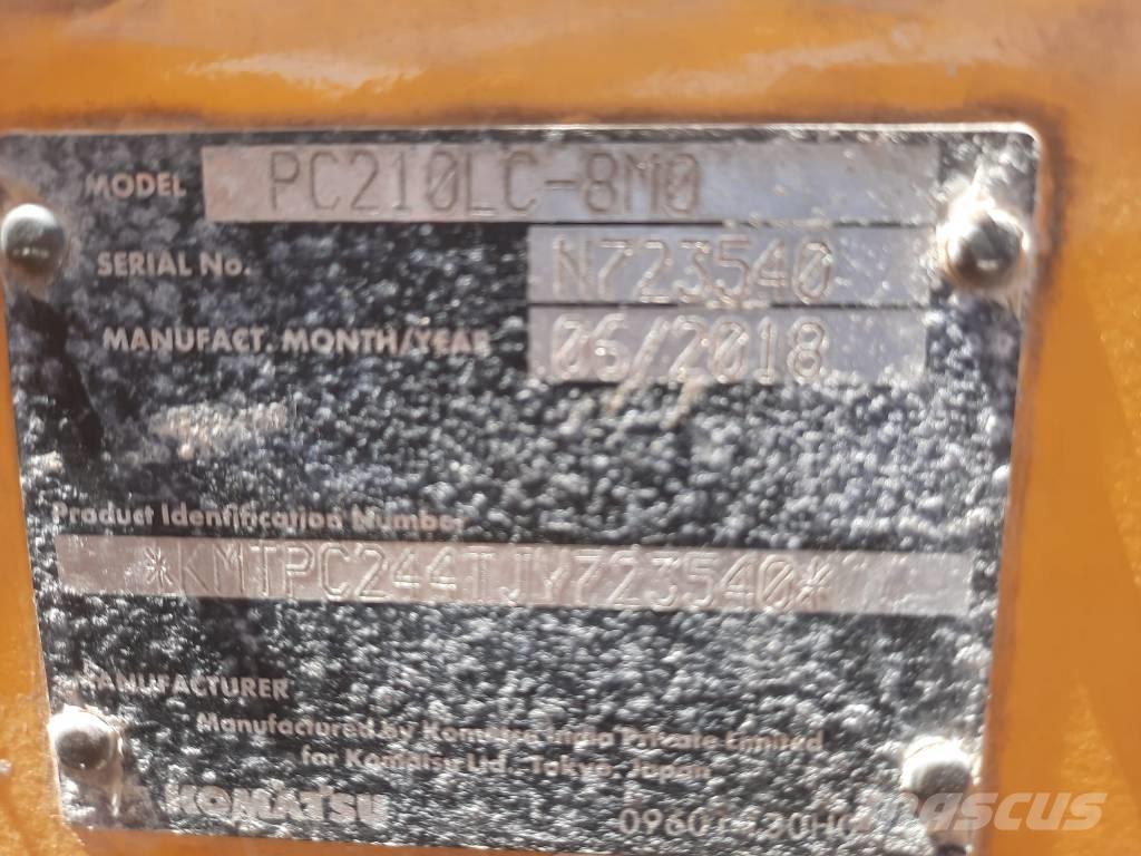Komatsu PC 210 Escavatori cingolati