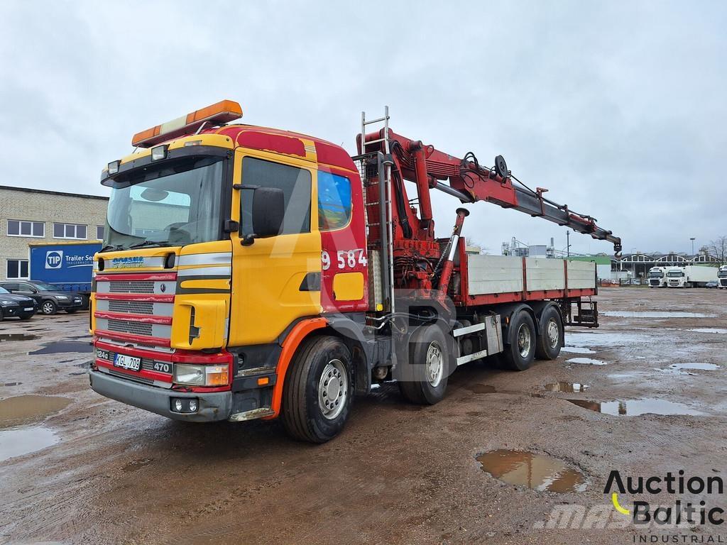 Scania R 124 GB Camion ribaltabili