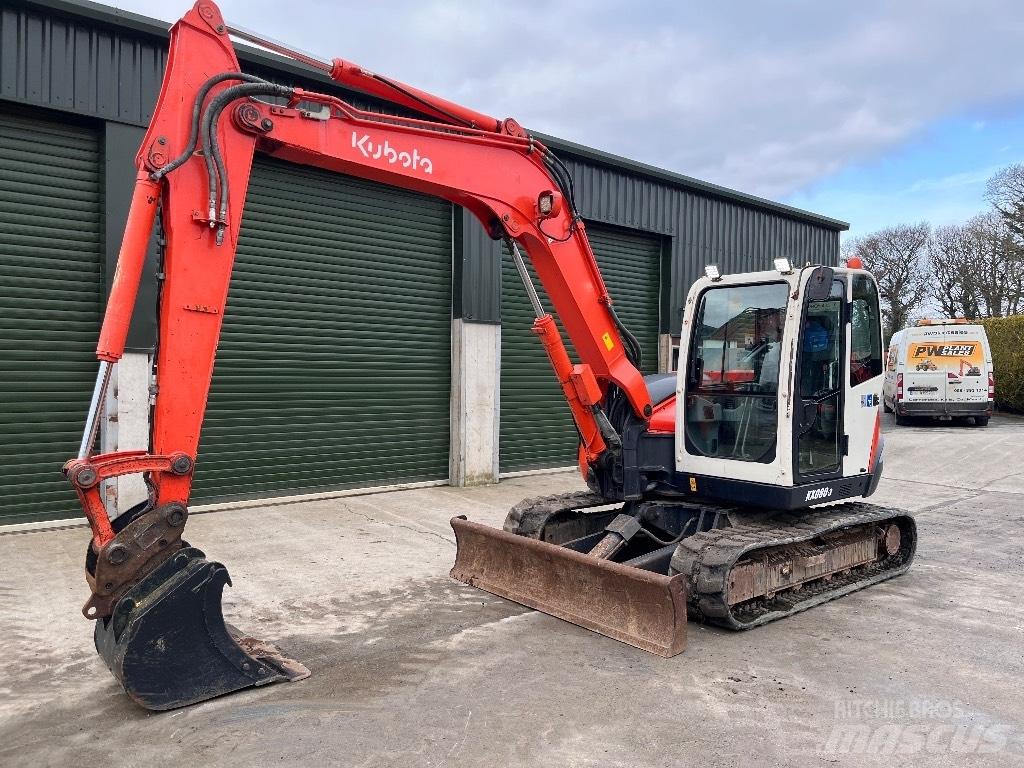 Kubota KX 080-3 Miniescavatori