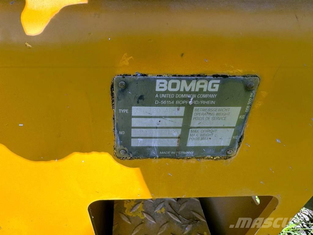 Bomag BW 120 AD-3 Rulli a doppio tamburo