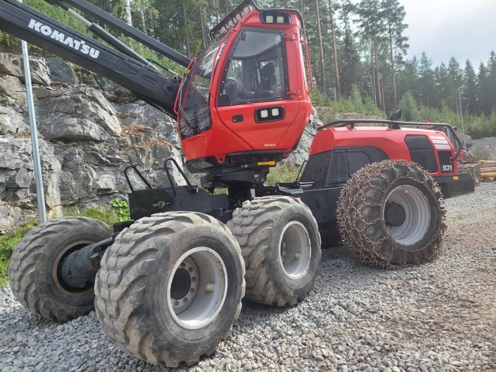 Komatsu 931.2 Abbattitrici, Disboscatrici