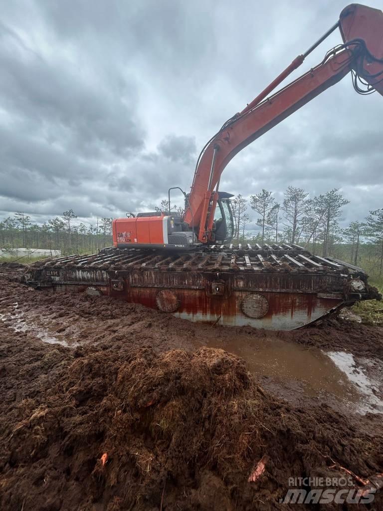 Hitachi 250 Escavatori anfibi