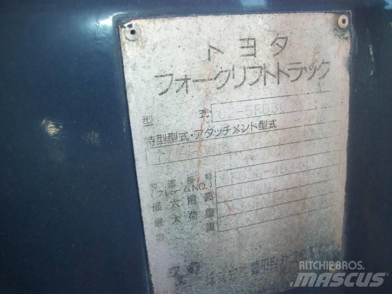 Toyota 5 FD 30 Carrelli elevatori diesel