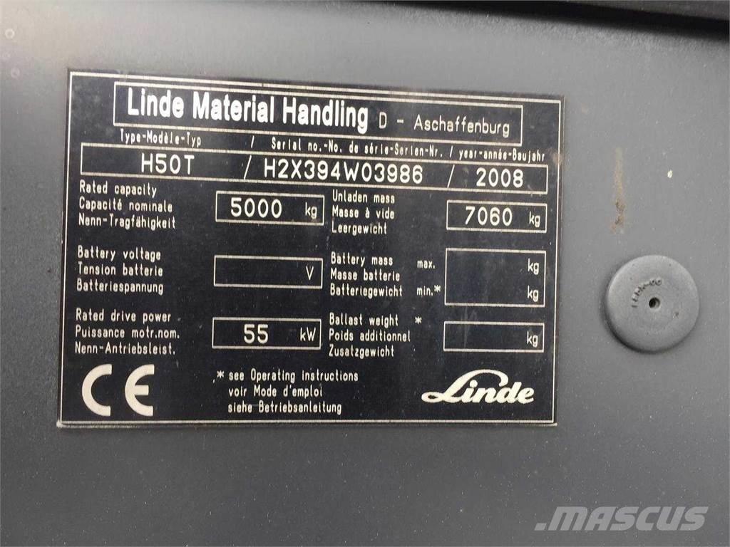 Linde H50T Carrelli elevatori GPL