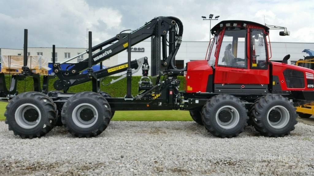 Komatsu 875 Forwarder