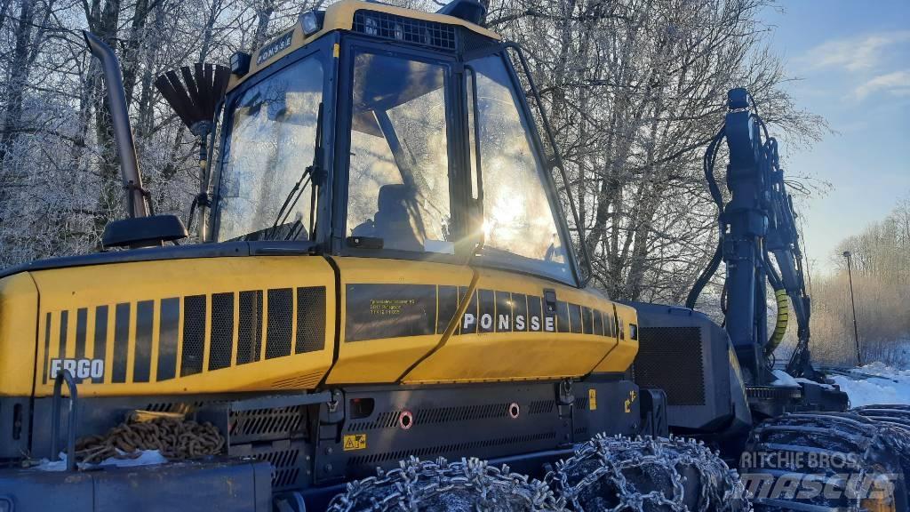 Ponsse ERGO 8W Abbattitrici, Disboscatrici