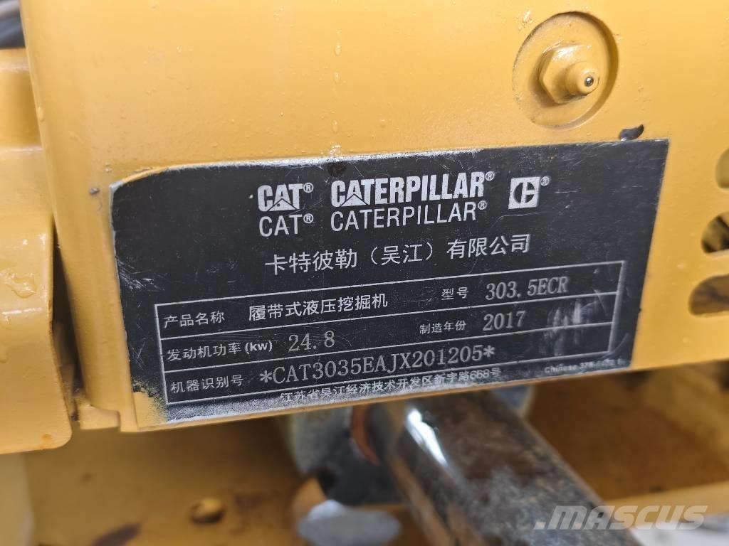 CAT 303.5 E CR Miniescavatori