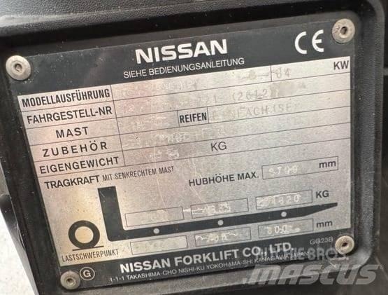 Nissan DX50LPG Carrelli elevatori GPL