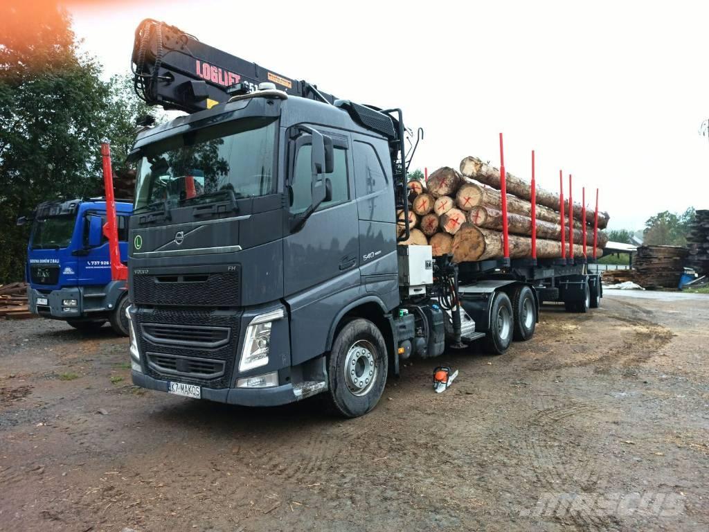 Volvo 540 Camion trasporto legname