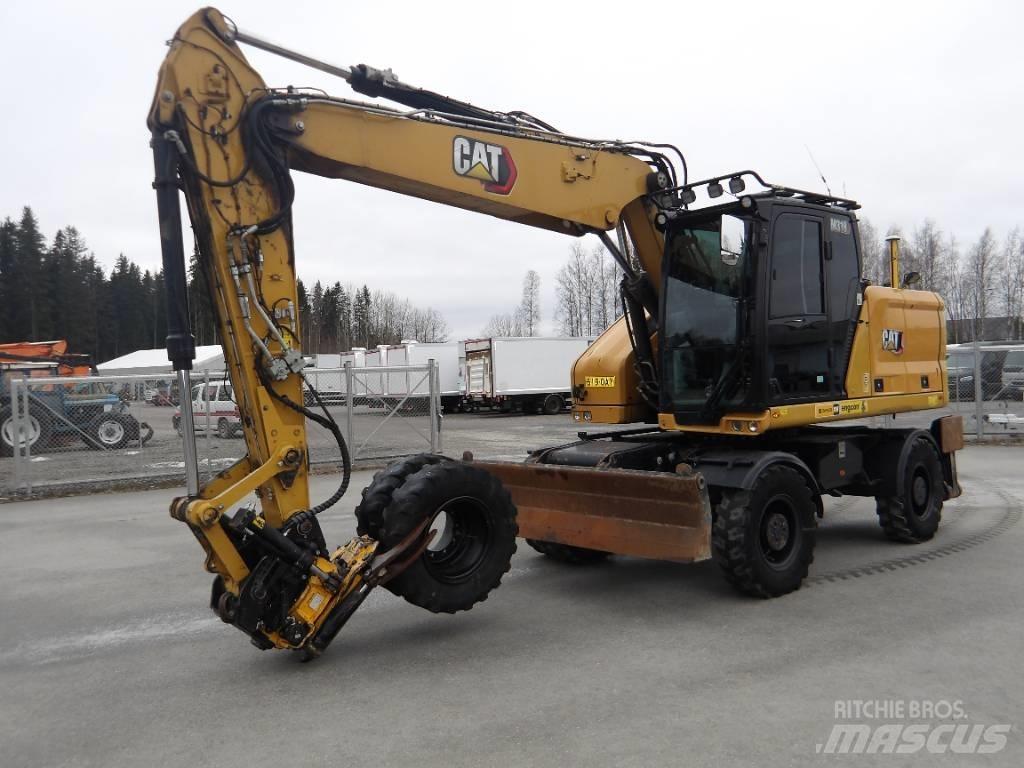 CAT M 318 Escavatori gommati