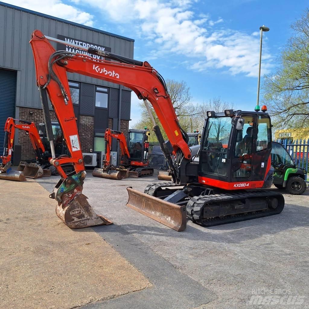 Kubota KX080-4 Escavatori medi 7t - 12t