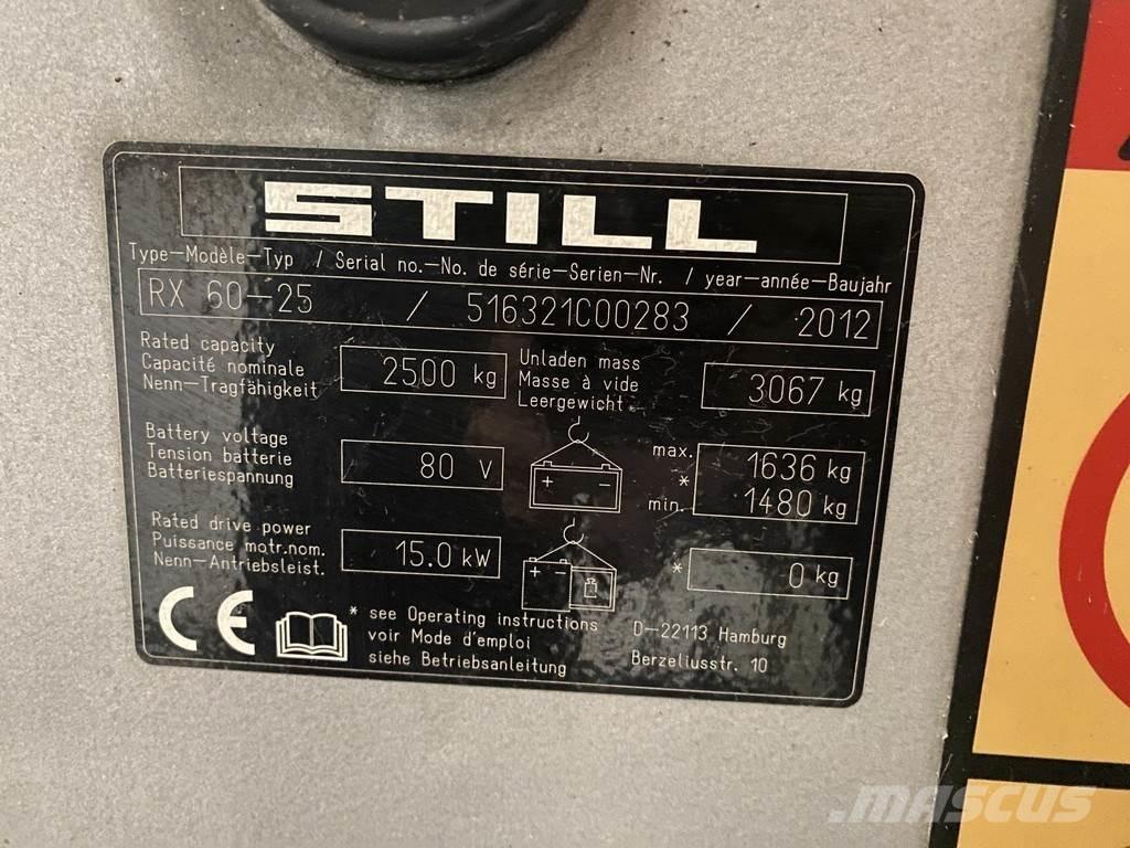 Still RX60-25 Carrelli elevatori elettrici