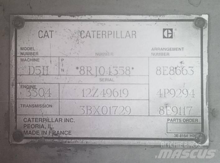 CAT D 5 H Dozer cingolati