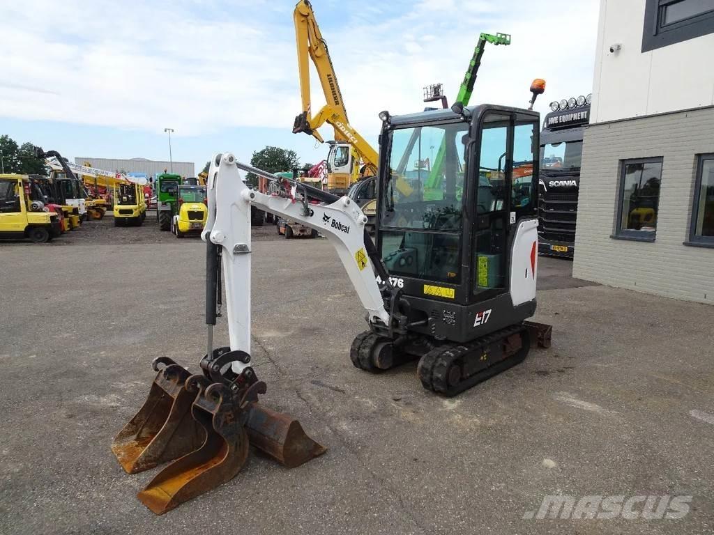 Bobcat E17 Miniescavatori
