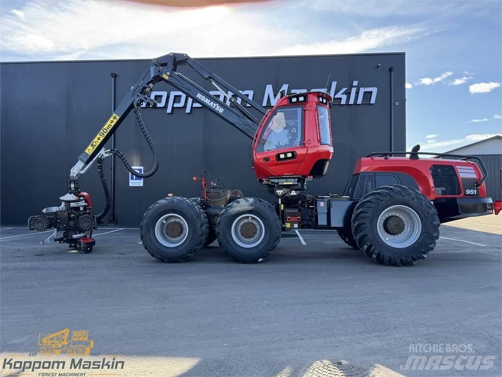 Komatsu 951 Abbattitrici, Disboscatrici