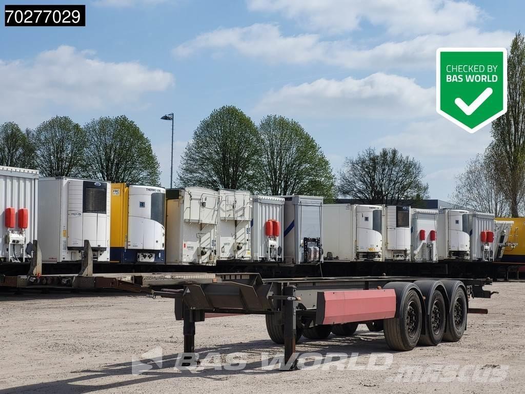 Van Hool 3 axles Semirimorchi portacontainer