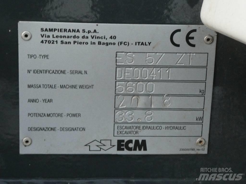 ECM ES 57 ZT Miniescavatori
