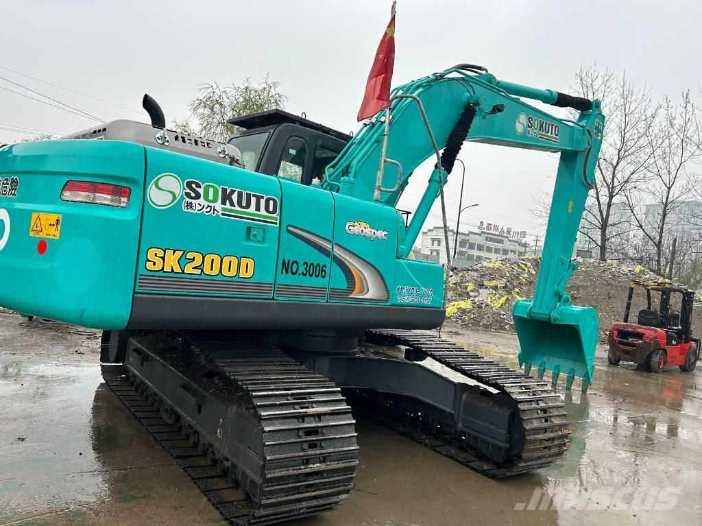 Kobelco SK200D Escavatori cingolati