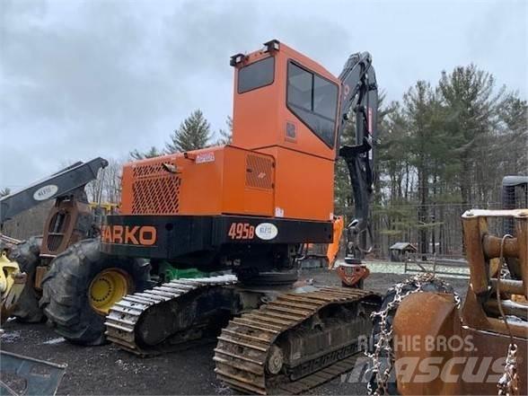 Barko 495B Caricatronchi con base su rimorchio