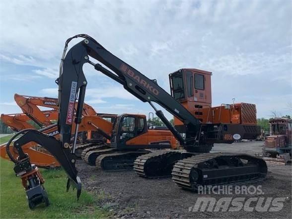 Barko 495B CRL Caricatronchi con base su rimorchio