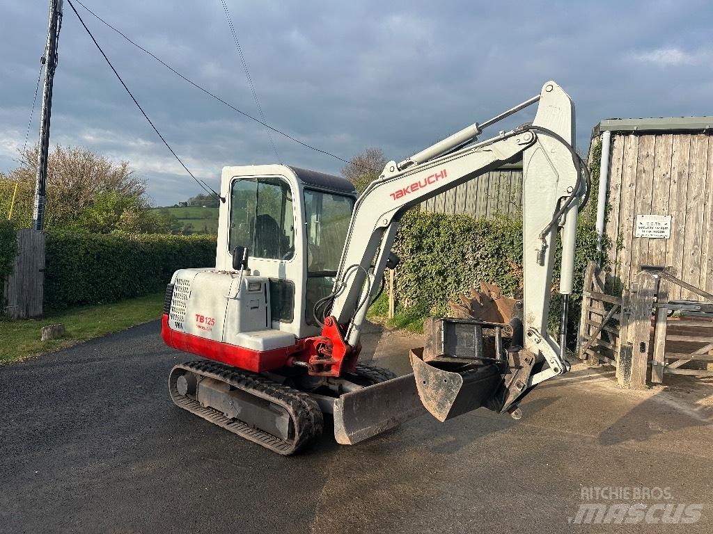 Takeuchi TB 125 Miniescavatori