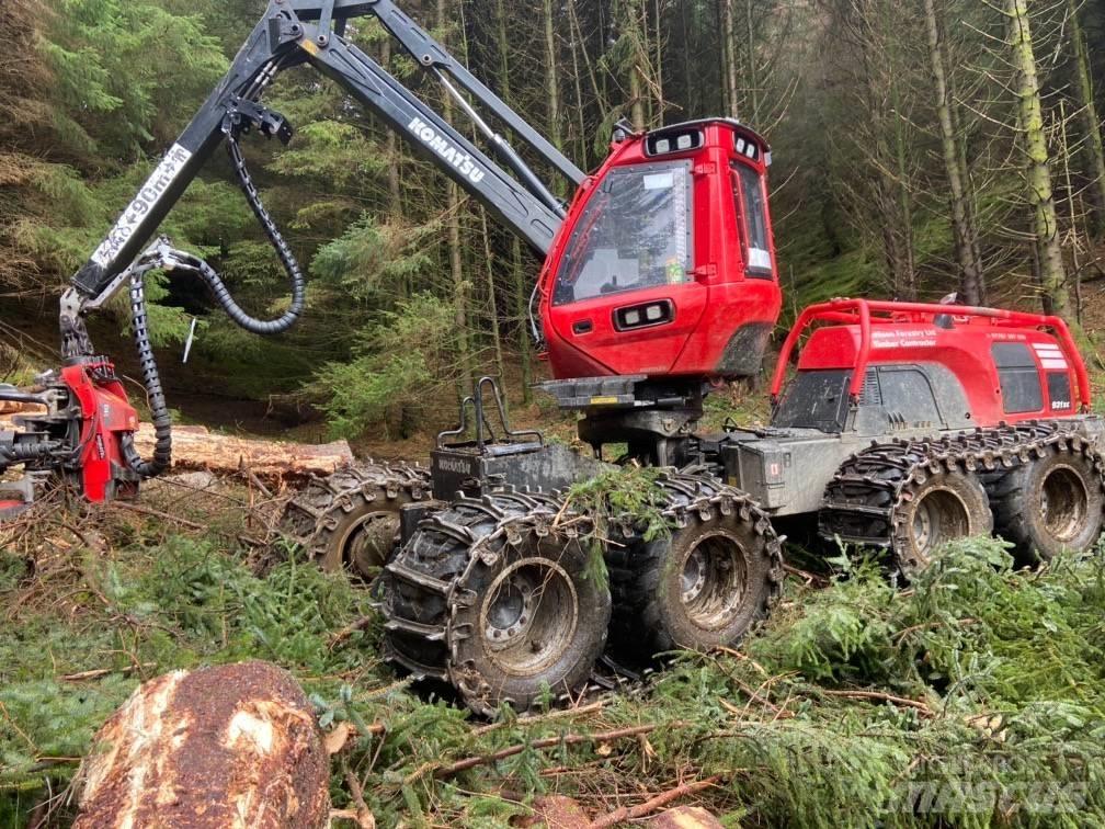 Komatsu 931XC Abbattitrici, Disboscatrici
