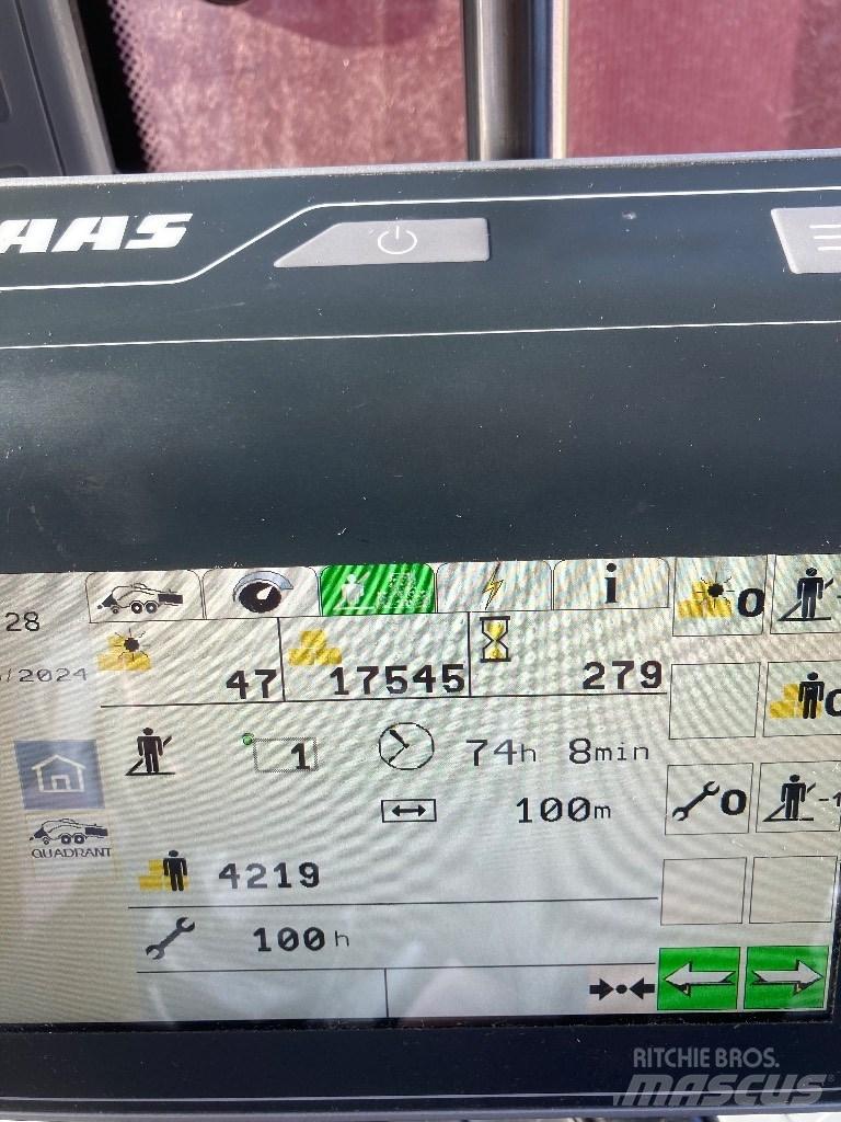 CLAAS Quadrant 4000 Presse quadre
