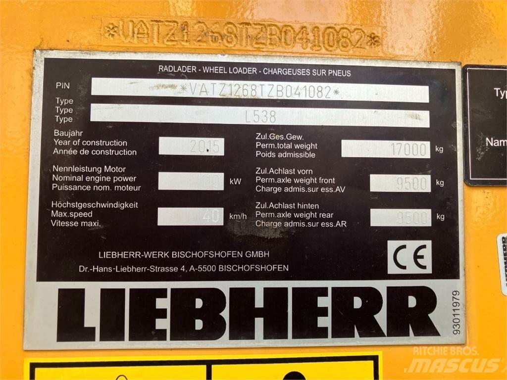 Liebherr L538 Pale gommate