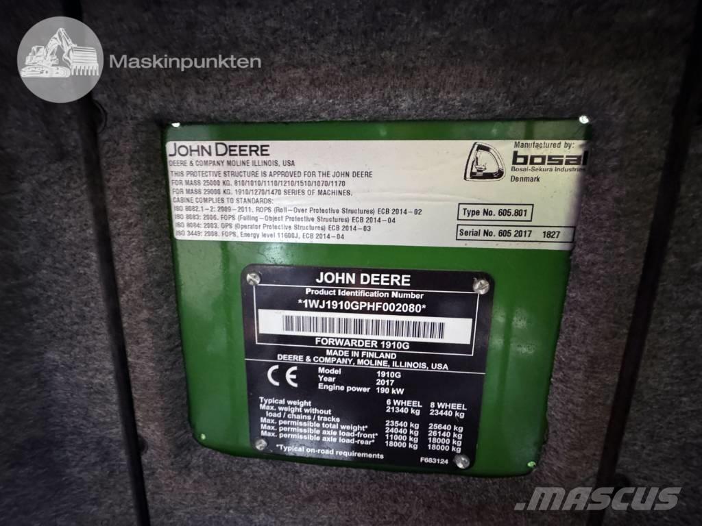 John Deere 1910 G Forwarder