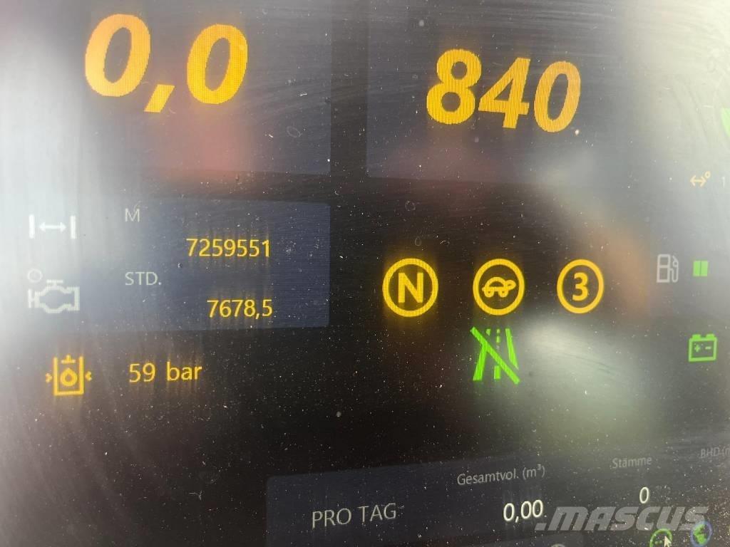Komatsu 931 XC Abbattitrici, Disboscatrici