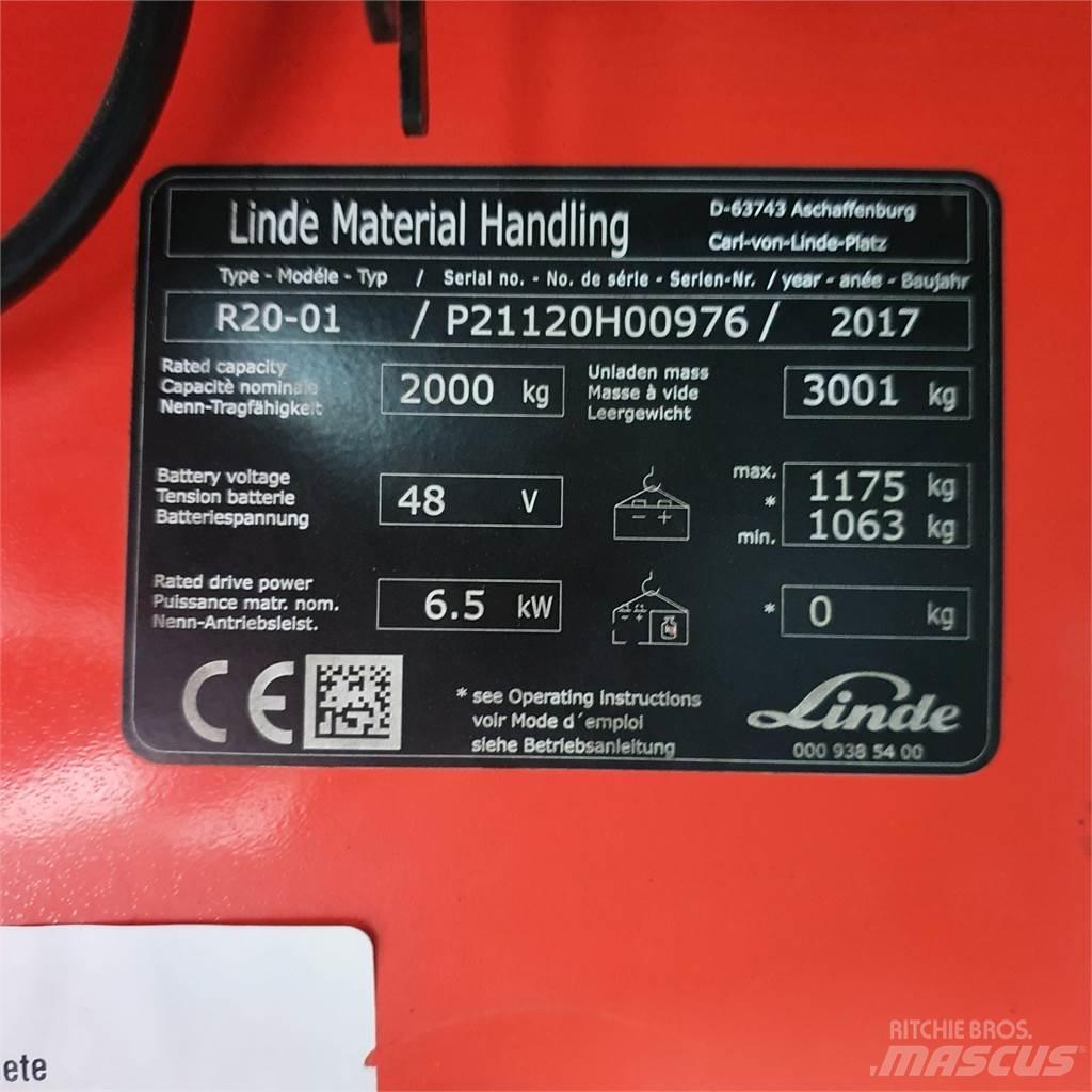 Linde R20 Carrello retrattile