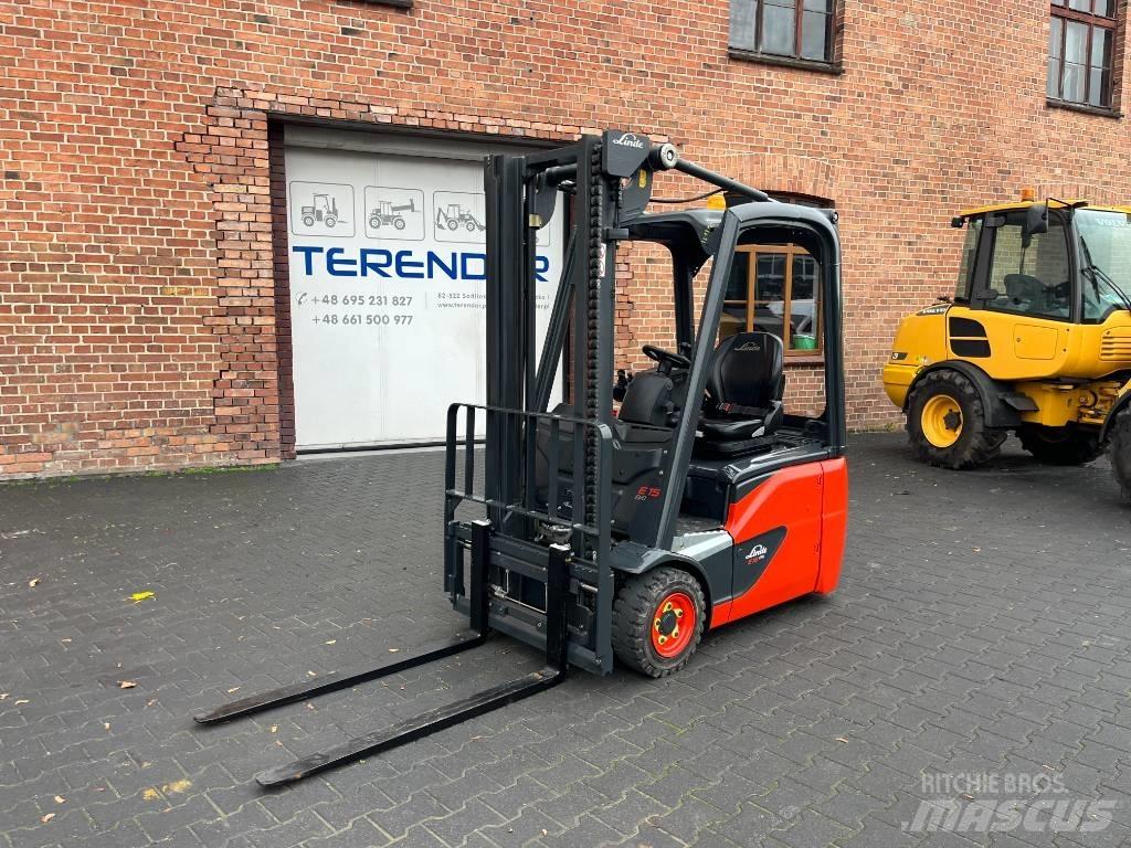 Linde E 15 Carrelli elevatori elettrici