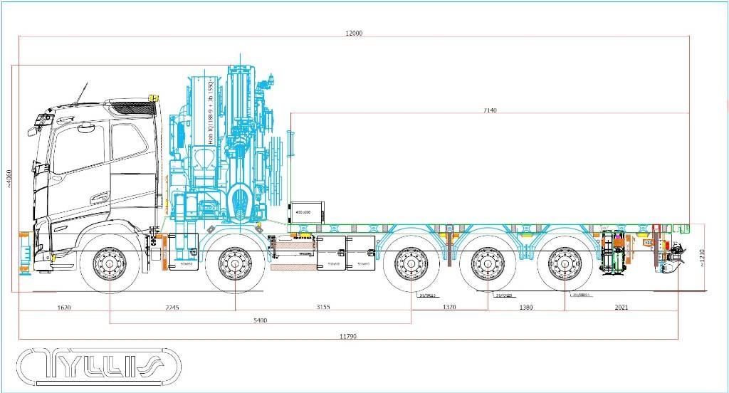 Volvo FH 13 540 Autogru