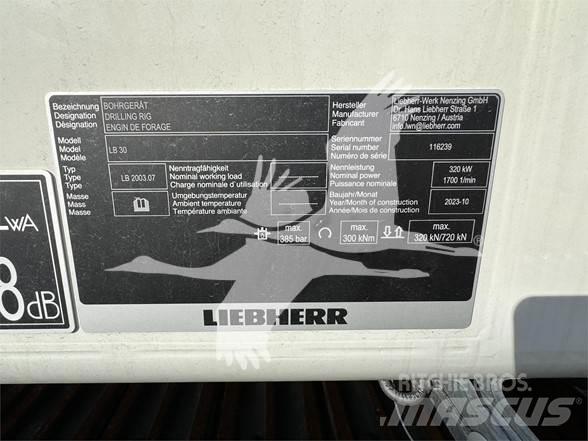 Liebherr LB30 Perforatrici di superficie