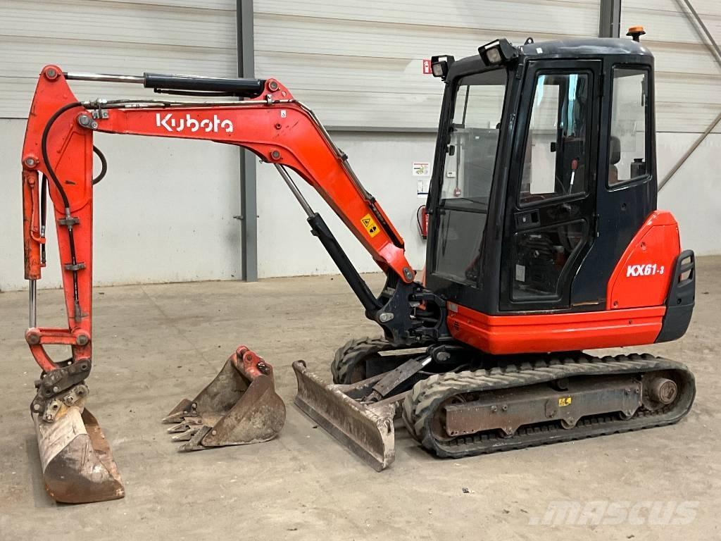 Kubota KX 61-3 Miniescavatori