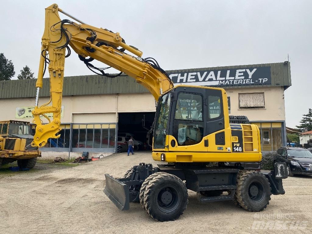 Komatsu PW 148-8 Escavatori gommati