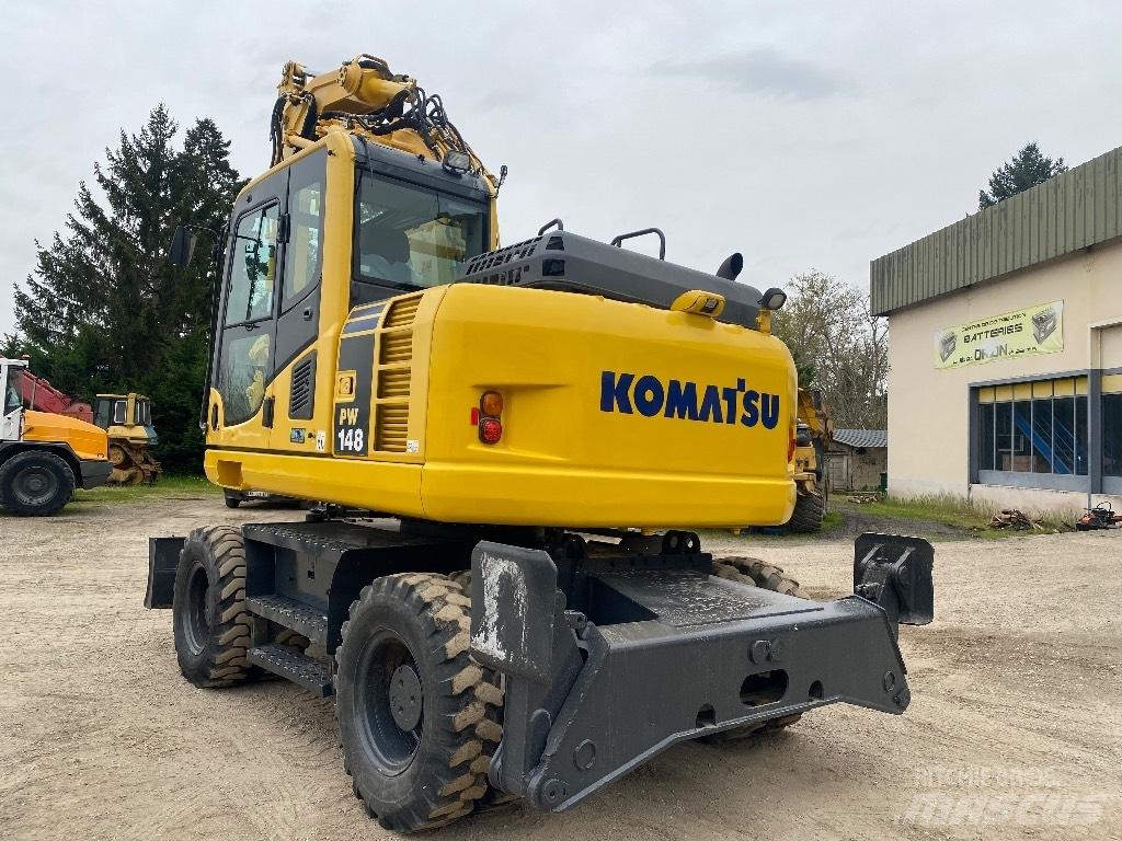 Komatsu PW 148-8 Escavatori gommati