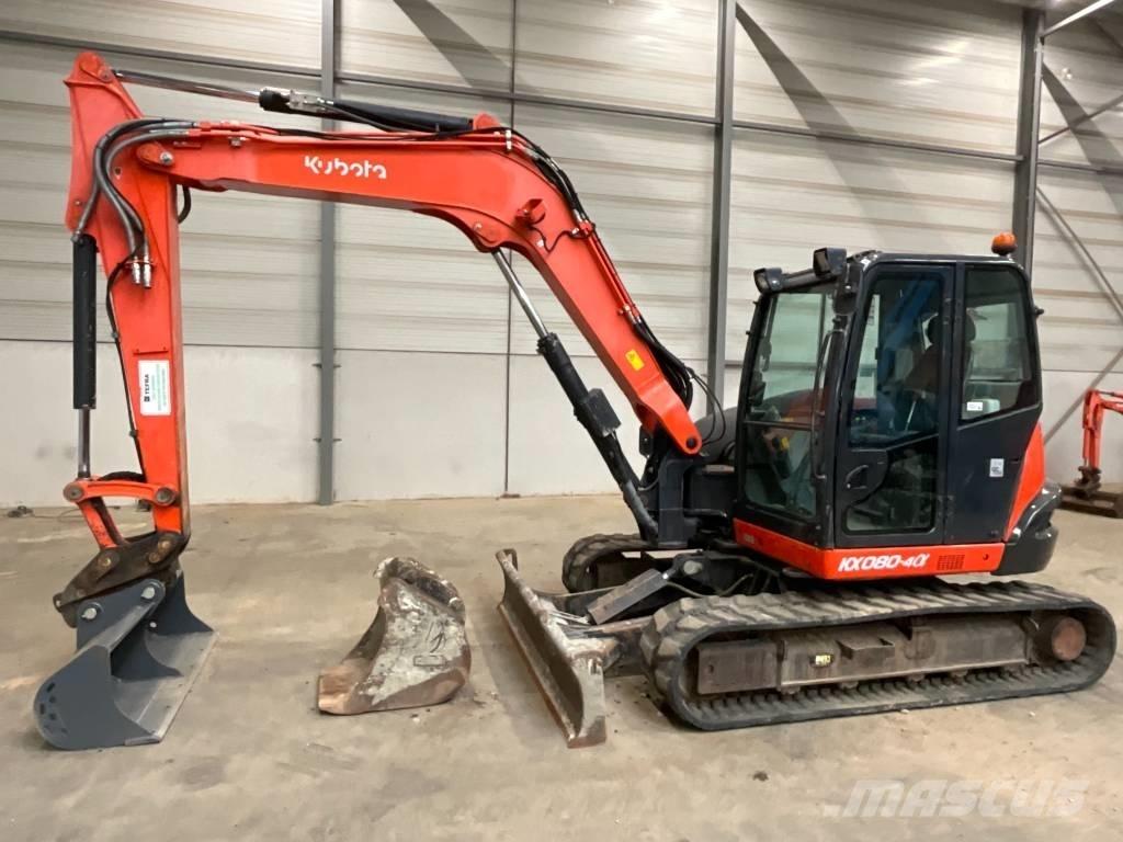 Kubota KX 080-4 A Escavatori medi 7t - 12t