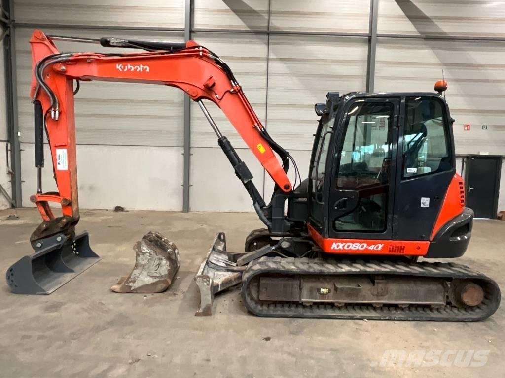 Kubota KX 080-4 A Escavatori medi 7t - 12t