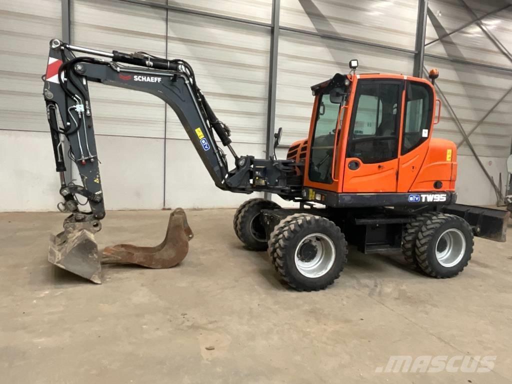 Yanmar TW 95 Escavatori gommati