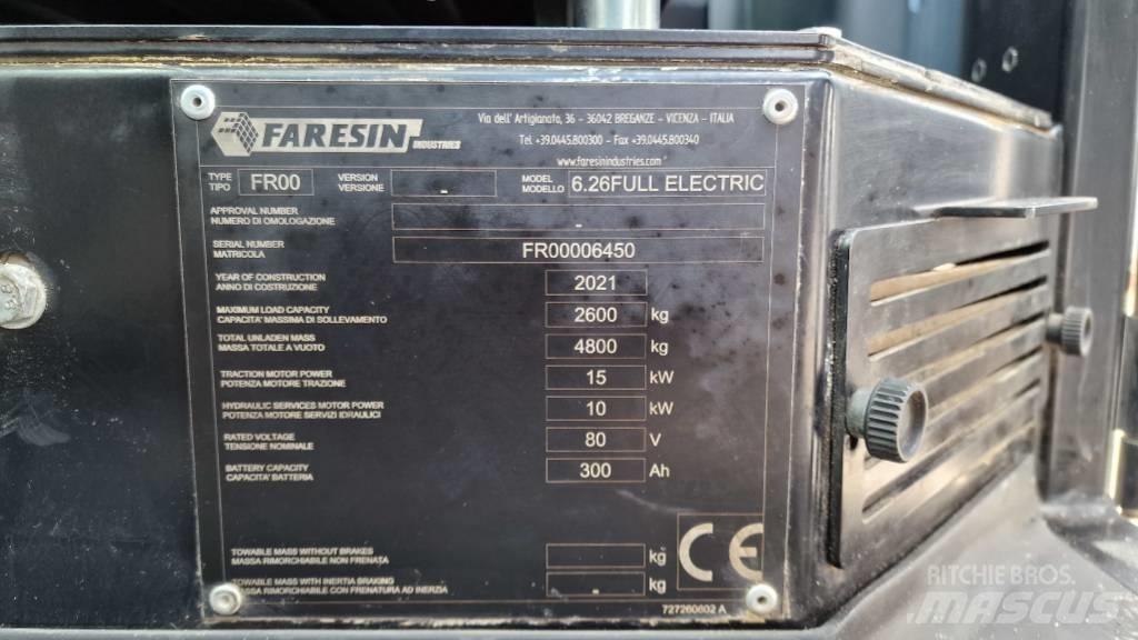 Faresin F6.26 E Sollevatori telescopici