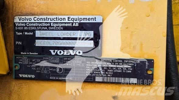 Volvo L70G Pale gommate