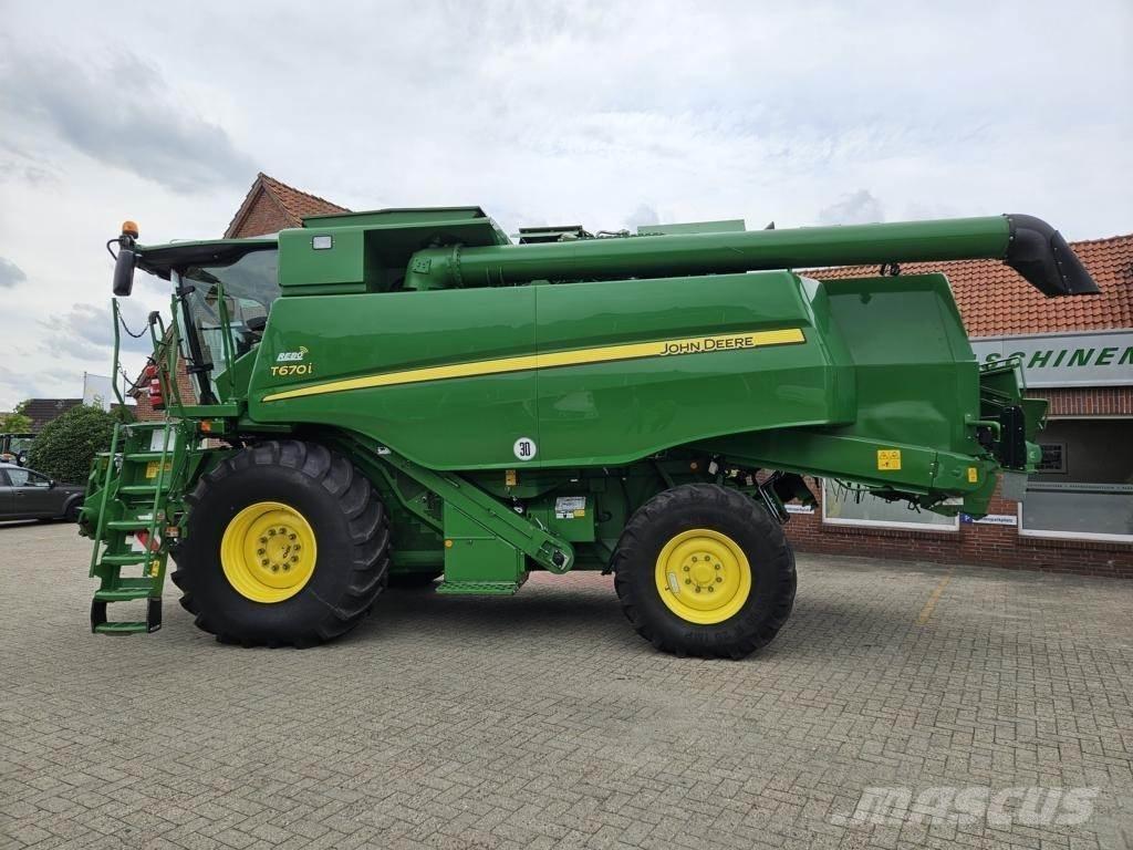 John Deere T660 Mietitrebbiatrici