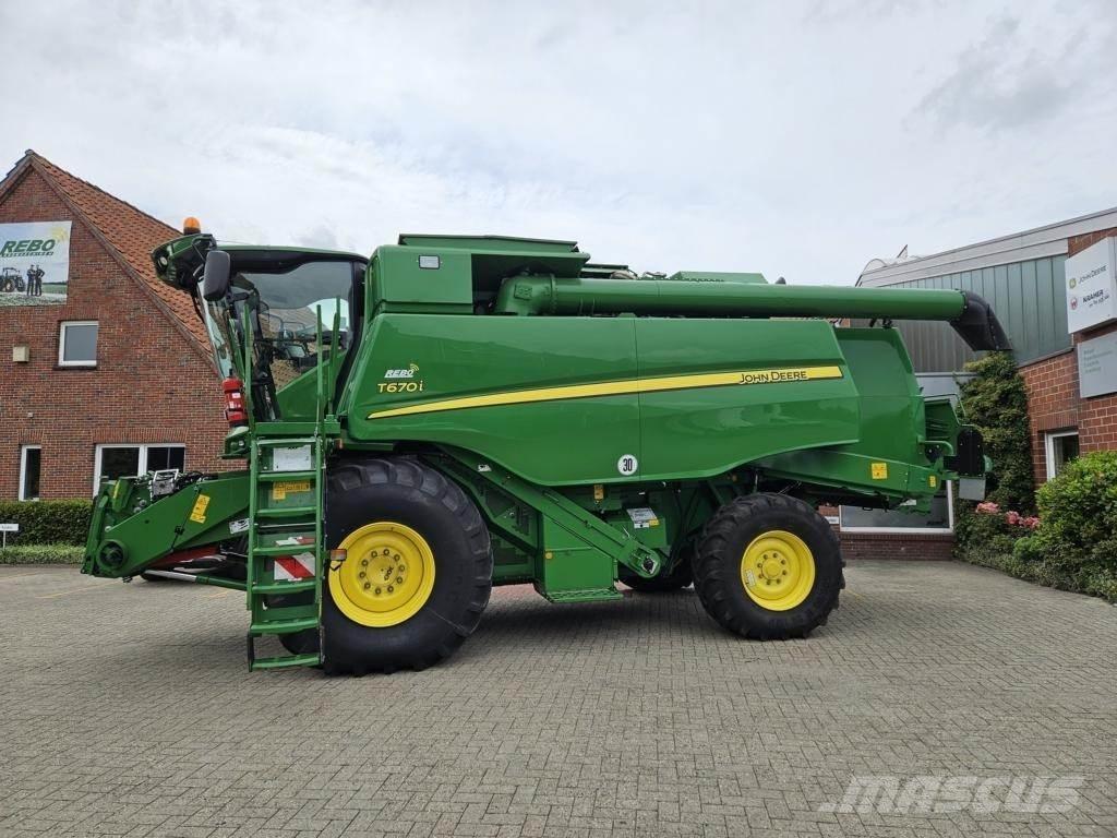John Deere T660 Mietitrebbiatrici