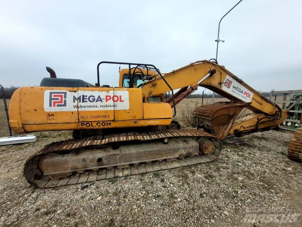 Hyundai 250 Escavatori cingolati