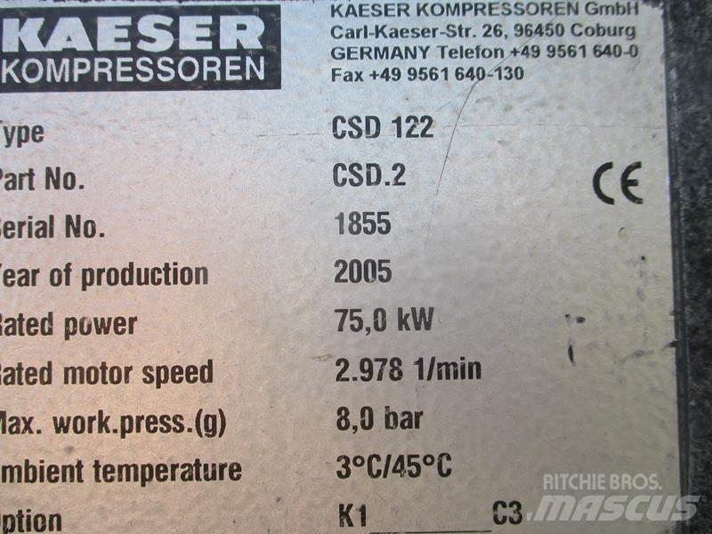 Kaeser CSD 122 Compressori