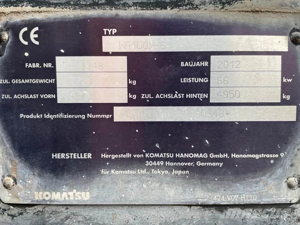 Komatsu WA100 Pale gommate