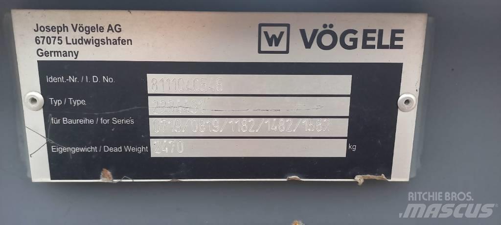 Vögele MT 3000-2 Mezzi per trasporto materiale