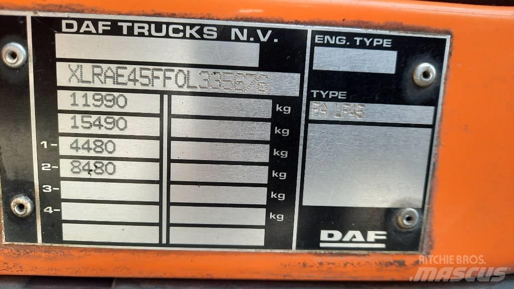 DAF Johnston VF501 Spazzatrici