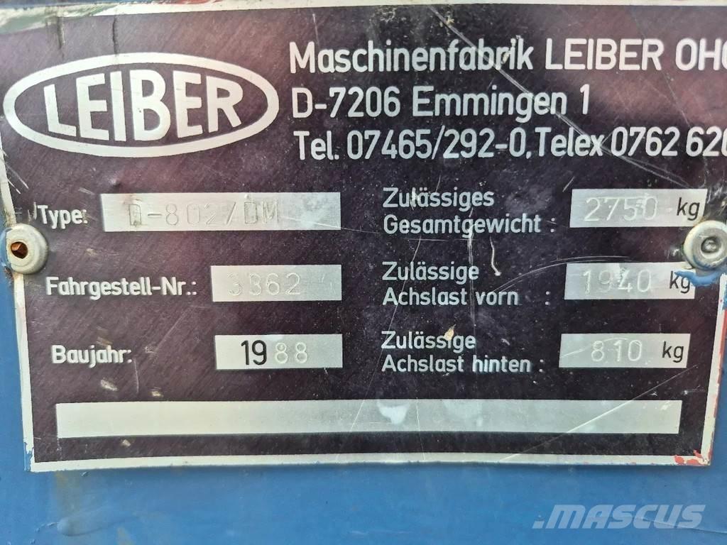  LEIBER d802 Mini dumper